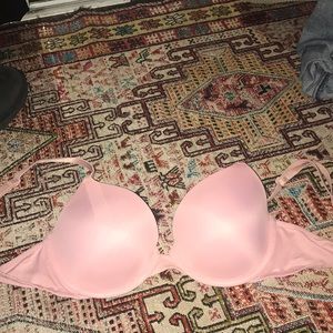PINK light pink t shirt bra